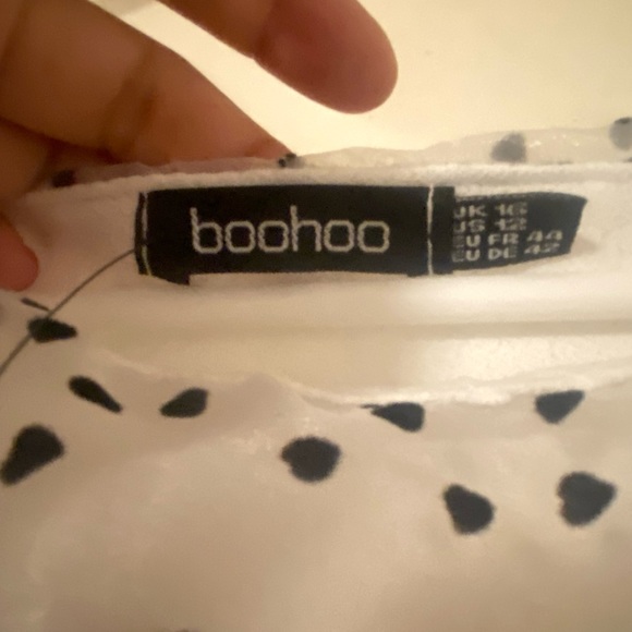 Plus Heart Organza midi Dress - Picture 4 of 9